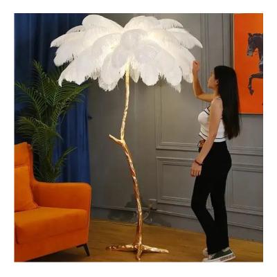 Chine Floor Lamp Bedroom Ostrich French Living Room Sofa Decoration Art LED Modern Copper 80 Large -5 - 50 à vendre