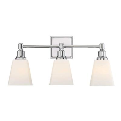 중국 Wall Light Bathroom Led Mirror Hotel Indoor Lighting Modern Fixture Glass Vanity Lamp Iron White 1.5 Perfect for Hotels 판매용