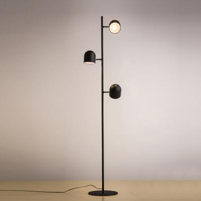 China Multi Lichte de Staande lamp Witte rond Gestalte gegeven Bevindende Aangepaste Grootte van het kunsthotel Te koop