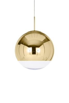 China Mirror Ball Gold Chrome Glass Pendant Lights Globe For Kitchen Island for sale