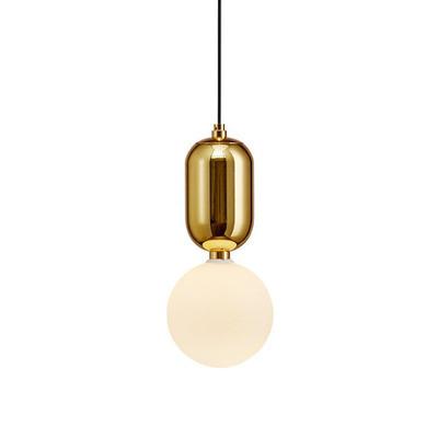 China Aballs Industrial Pendant Lighting , Glass Contemporary Bathroom Pendant Light for sale