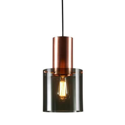 China Contemporary Hanging Ceiling Lights , Nordic Grey Glass Walter LED Mini Pendant Lights Original BTC for sale