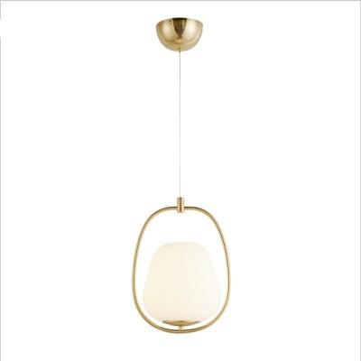 China Professional Hotel Light Art Deco Glass Hanging Pendant Lamp E27 Base for sale