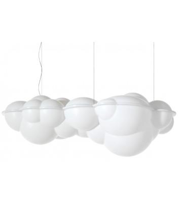 China Contemporary Schoolhouse Pendant Light Opal Nuvola cloud chandelier for sale