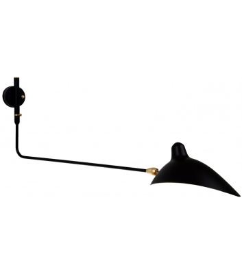 China Modern Bedroom Wall Lights Industrial Style Straight Arm Serge Mouille Design for sale