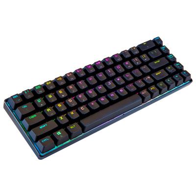 China Mini Refiner 60% Plug and Play Magical Gaming Mechanical Keyboard Customize Cherry Gateron Switch PBT Keyboard For Gamers for sale