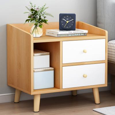 China Nordic simple modern simple easy to clean bedside table bedroom storage bedside cabinet small locker for sale