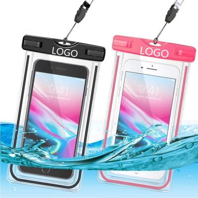 China Wholesale FREE SAMPLE PVC Waist IPX8 Water Proof Waterproof Universal Underwater Pouch Case Waterproof Phone Bag For Mobile Phone for sale