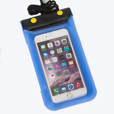 China Factory Waterproof Phone Pouch/Universal Clear IPX8 Water Proof TPU Beach Dry Bag Floating Case Mobile Phone Waterproof Pouch for sale