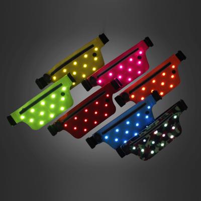 China With FREE SAMPLE New Flip Led Running Belt Waterproof Adjustable LED Light for sale