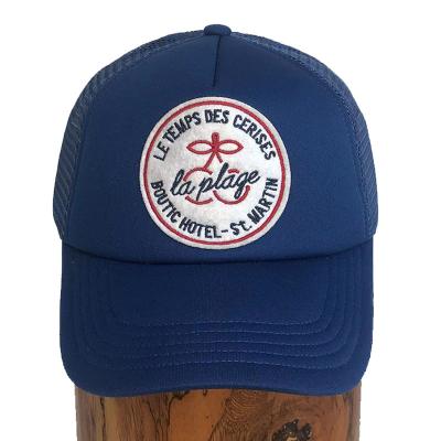 China Custom 5 Panel Mesh Foam Mesh Foam Trucker Hat Plain Trucker Cap Wholesale Eco-Friendly Print Logo Trucker Hat for sale