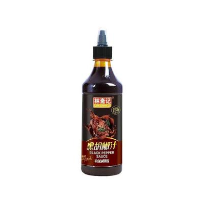 China Competitive price good quality steak noodle crab black pepper sauce for sale 560g for sale