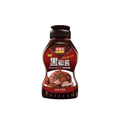 China Super Quality Taste Steak Noodle Spice Season Black Pepper Sauce For Sale 270g for sale