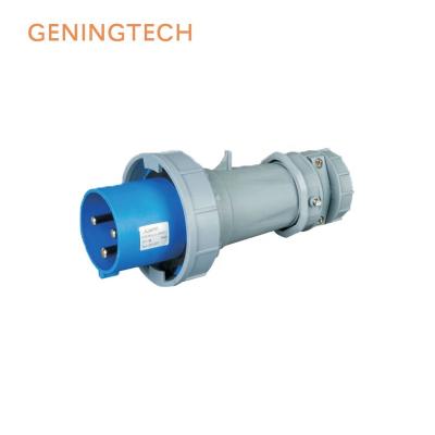 China IP67 Industry IP67 Industrial European Waterproof 63A 3P Socket IEC/CEE Male Outdoor Plug&Socket 3 Phase for sale