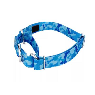 China Custom Wholesale High Quality Adjustable Nylon Dog Collar Martingale for sale