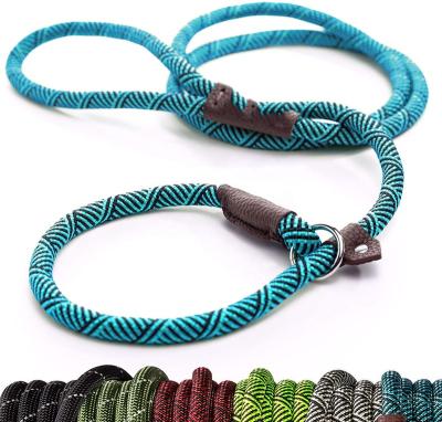 China Wholesale High Quality Comfortable Padded Slip Rope Dog Training Lead Climbing Leash for sale