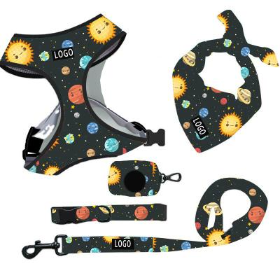 China Luxury Designer Mesh Reversible Pet Neoprene Padded Designer xxs Dog Harness Modern Custom Wholesale for sale