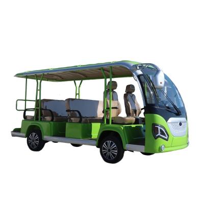 China New 8 Person Electric Bus For Sale Sightseeing Bus Chase Tourist Buggy 3980x1550x2080mm for sale