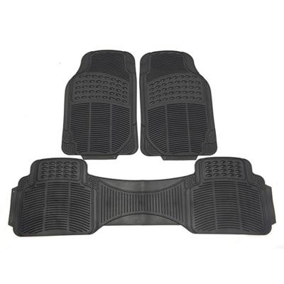 China Luxury 3-piece set of car PVC waterproof and non-slip four-season general footmat for sale