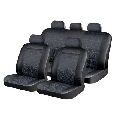 China High Elasticity Universal Four Seasons Polyester Fabric Custom 2 General Luxury Front Seat Car Seat Cover for sale