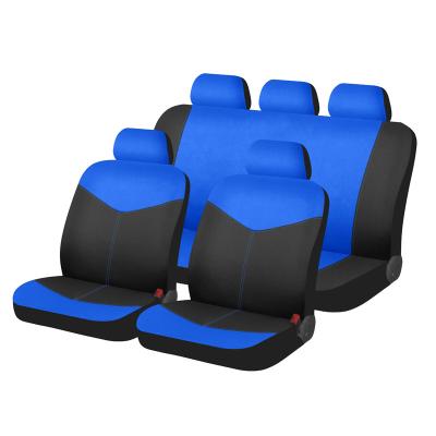 China New Arrival 9pcs Full Set Breathable Cover For Universal Seat Covers Polyester Car Seat Cover Set for sale