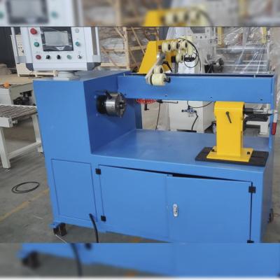 China PLC Control System Automatic Coil Winding Machine With Live Center Tailstock zu verkaufen