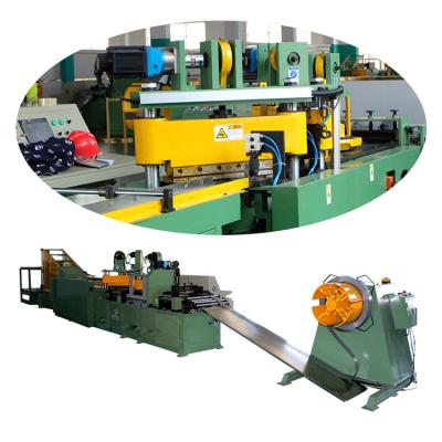 China Automatischer 400mm Breiten-Streifen-Schnitt zur Längen-Linie Silikon-Stahlschneidemaschine 12.5kw zu verkaufen