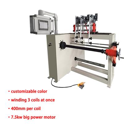 China Automatische Spulen-Wickelmaschine-langsames Beginnen PLC-Steuer7.5kw zu verkaufen