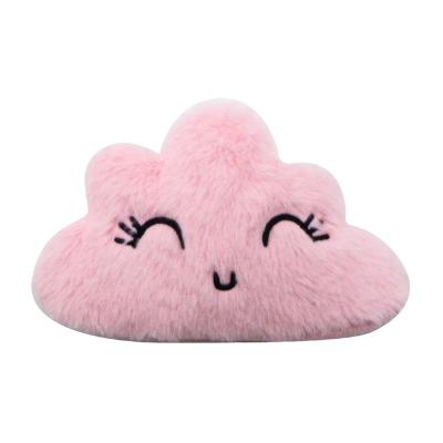 China Plush Pink Cloud Moist Heat Pack for sale