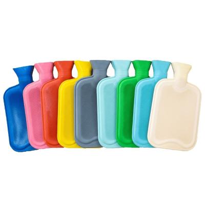 China Hot Selling Hot Water Bottle Printed Fabric Products With Faux Fur Covers for sale