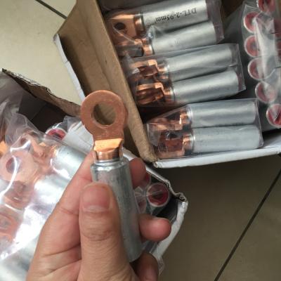 China Wire Connection Copper-Aluminum Cable Terminal / Copper Connection DTL Hook for sale