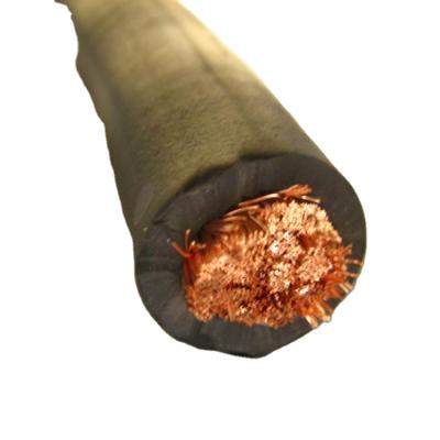 China Construction Flexible Pure Copper Rubber Insulated Welding Cable 25mm2 for sale