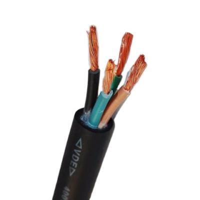 China Best Price Industrial High Quality Rubber Insulated Flexible Power Cable H07RN-F 2xAWG6 for sale