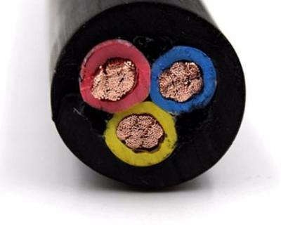 China H07RN-F 3X6AWG Industrial High Quality Rubber Insulated Flexible Power Cable for sale