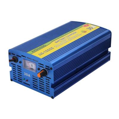 China Aluminum Alloy Shell Battery Charger 12V 5A 10A 20A 30A 40A 50A Car Lead Acid Battery Charger for sale