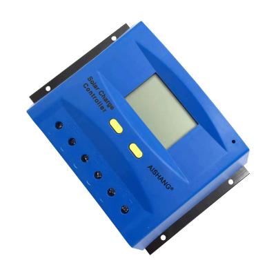 China Charger Controller AISHANG 12V/24V 50A Solar Charge Controller With LCD Display PWM Solar Controller for sale