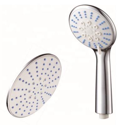 China With Turnout Bathroom Round Water Saving Rainfall Shower Head Set for sale