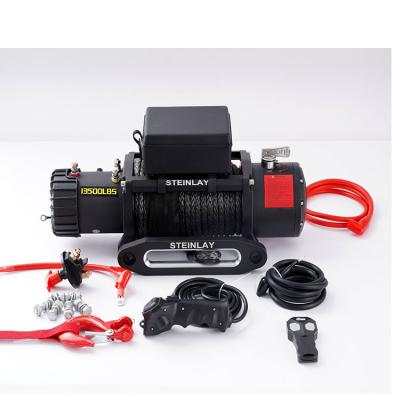 China ATV/UTV Offroad Winch 15000lbs 4x4 Accessories Steel Rope Offroad Electric Winch for sale