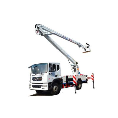 China 4*2 diesel 18m basket manlift truck 4 - 6L for sale