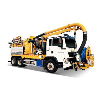 China Sinotruk Howo Sewer Suction Trucks With High Pressure Sewer Cleaning Truck 12000L for sale