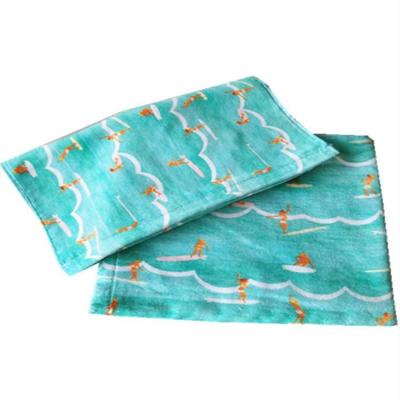 China Factory Direct Sale High Quality 100% Cotton Printed Terry Cloth Towel Set for sale