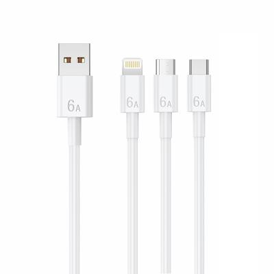 China Mobile Phone SENDEM Fast Charging Micro Date Line Type C Charging Lightning Usb 5A 120W Band Wire Shield Cable for sale