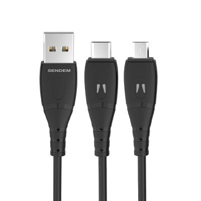 China Wholesale High Quality Type C 1.2M 6A Camera Factory Price Data Line Braided Micro Usb Cable For Android Universal Charger for sale