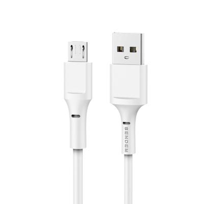 China Camera Wholesale OEM 2.4A USB Data Cable Phone Accessories Stable Fast Charging Micro Cable for sale