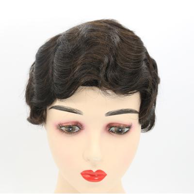 China Low Cut Curly Pixie Wigs Jerry Curl Short Water Wave Pixie Wigs Curly Pixie Wigs for sale