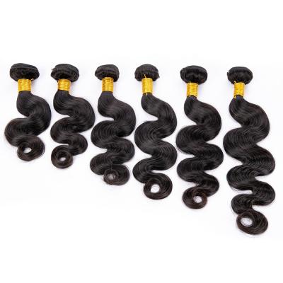 China 14 Inches Strong Real Human Hair In Black Hair Bundles Straight Human Hair Body Waves Curtain Cogs Wig for sale