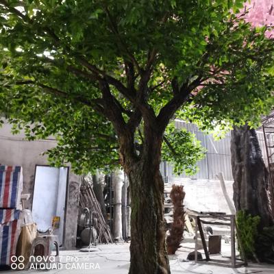 China Eco-friendly Artificial Plastic Large Green Ficus Tree Artificial Banyan Tree For Indoor Outdoor Decor for sale