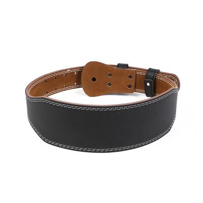 China Outdoor Sports Belts Gym Fitness Weightlifting Support Belt Fitness Sporting Goods Gym Leather Belt for sale