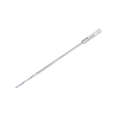 China Medical Grade Stainless Steel Length 100mm Surgical Quick Coupling 2.0mm Drill Bit For Mini Fragment Instrument Set for sale