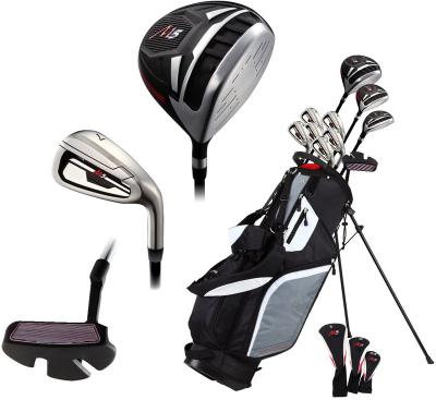 China Custom Left Handed Golf Club Suit Set Stainless Steel Material Left Hand Full Golf Club Set for sale